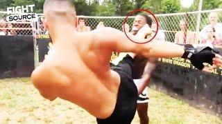 One of the DIRTIEST head-kick KOs you ever did see...