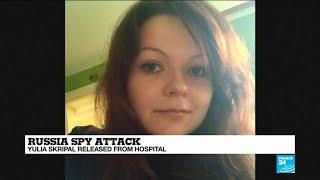 Russian ex-spy poisoning: Daughter Yulia Skripal released from hospital