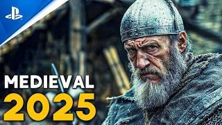 TOP 21 NEW Upcoming MEDIEVAL Games of 2025