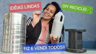 Faça Você Mesmo Decoração Construir e Reformar. DIY Idéias Artesanato da Reciclagem