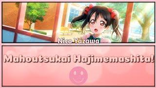 Mahoutsukai Hajimemashita! - Nico Yazawa [FULL ENG/ROM LYRICS] | Love Live!