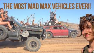 Wasteland Weekend has  the most Mad Max Vehicles ever