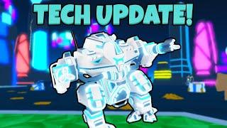 NEW TECH WORLD & SEASON 1 IN TAPPING LEGENDS X!!! OP PETS CODES & MORE!!!