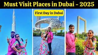 First Day in Dubai | Visiting Dubai Frame, Dubai Mall, Museum of The Future and BURJ KHALIFA