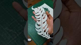 The Delicate Leaf Paper Cutting Art | My Daily Short - 003