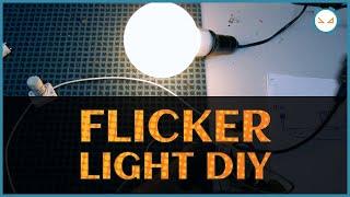 DIY Flicker Light for Horror Scenes