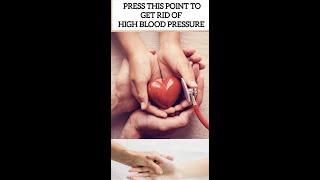 High Blood pressure??  Try pressing this point | Sujok Acupressure points for high BP