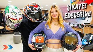 10.000 TL'ye Kaliteli Motosiklet Kaskı OLUR MU? | Aysima Ve MOTOSPARTAN Macerası!