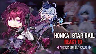 🩵 Honkai Star Rail React to Archon ( Furina ) Pt.5 || Gacha Club || Genshin Impact