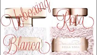 Unboxing of Oscar De La Renta “Bella Blanca & Bella Rosa” Cassandra Jones