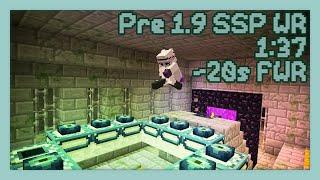 Minecraft 1.8 Set Seed Peaceful UNBEATABLE Speedrun World Record