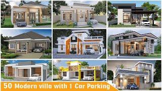 Best Small House with 1 car parking design ideas