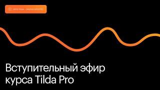 Вступительный эфир курса Tilda Pro. 8 ноября 2024