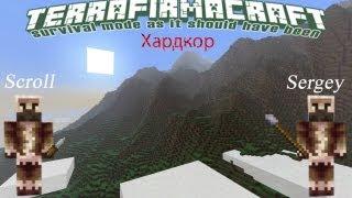 TerraFirmaCraft [TFC] Часть 1 (Поиск леса и создание костра)