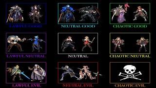 GranBlue Fantasy Versus Player Alignment Chart (Playstyle)