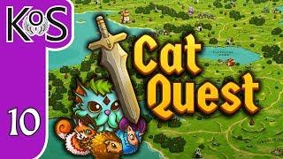 Cat Quest Ep 10: HIGH LEVEL DUNGEONS - Punny Kitty RPG! - Let's Play, Gameplay