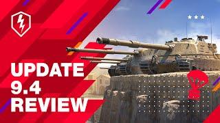 WoT Blitz. Update 9.4 Review: New Italian TDs