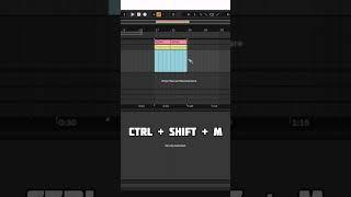 ФИШКИ/ГОРЯЧИЕ КЛАВИШИ В ABLETON LIVE 11 ч.1 #shorts #ableton #битмейкинг #сведение #звукорежиссура