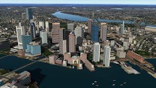 Boston Logan International Airport (X-Plane 11)