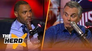 Kenyon Martin responds to Colin's NBA Top-10 players list, Talks LeBron - Jordan | NBA | THE HERD