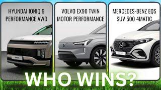 Hyundai IONIQ 9 ⭐️ Volvo EX90 ⭐️ Mercedes-Benz EQS SUV 500