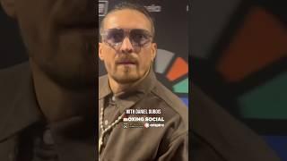 ️ Oleksandr Usyk’s IMMEDIATE reaction to Daniel Dubois stopping Anthony Joshua!