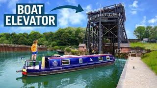 Narrowboating UP this HISTORIC Boat Lift - Ep.2