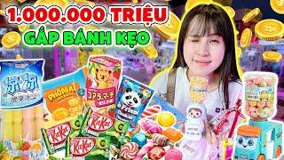 Chị Vê Dùng 1.000.000 Triệu Gắp Sạch Bánh Kẹo | Phần 3 - Vê Vê Channel