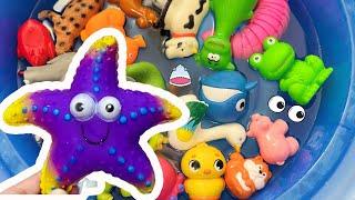 Learn Animal Names, Animal toys, Animals for kids, Sea Animals, Wild Zoo, Farm, Animals for toddlers