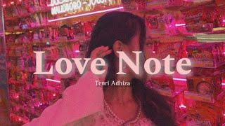 Tenri Adhiza - Love Note (Official Music Video)