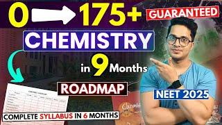 How to Score 180/180 in CHEMISTRY Neet 2025 in 9 Months |Chemistry Strategy for Neet 2025 #crackneet