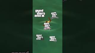 What happens when you dive into the water in all the GTA games #videogames #easteregg #gtasanandreas