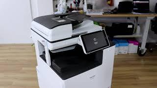 Ricoh IMC3000 all in one wireless printer review (unboxing setup and print quality test)