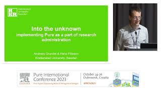 Into the unknown: implementing Pure as a part of research administration | #PRCN2023