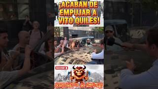 ¡SE LÍA! EMPUJAN A VITO QUILES TRAS ENCARARSE CON IRENE MONTERO #españa #vitoquiles #shorts