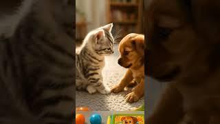 Unexpected Besties: Dog & Cat