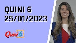 Quini 6 en vivo 25/01/2023 / Resultados del sorteo quini 6 del Miércoles 25 de enero del 2023