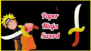 How to make paper Sword | Origami ninja Sword | craft with Hussain