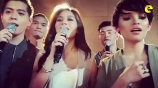 Kyla, Daryl Ong, Jason Dy, Jay R and KZ Tandingan Sing Tatlong Bibe