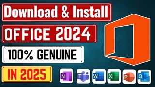 Download and Install Office 2024 From Microsoft for Free in 2025 | Download Office 2024 in 2025