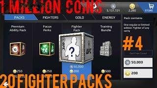 EA SPORTS UFC Mobile - 1 Million Coins! 20 Fighter Pack Opening! #4