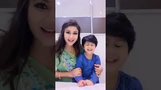 iniya serial actress alyamanasa little baby aila cute video #shorts #video #reel #ytshorts #bts