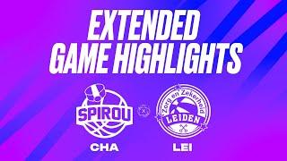 Spirou Basket vs. Zz Leiden Extended Game Highlights