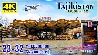 4K Dushanbe Tajikistan 2024, 33 32 микрорайон. Said Saidov