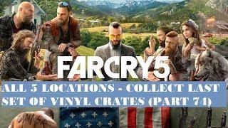 Far Cry 5: Collecting Last Set of Vinyl Crates - All 5 Locations (Part 74)