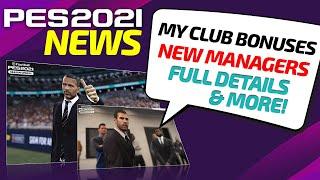 [TTB] PES 2021 NEWS - New Managers Added, Release Date Revealed, myClub Bonuses and More!