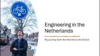 How I Became a Dutch Transportation Engineer (Lecture)