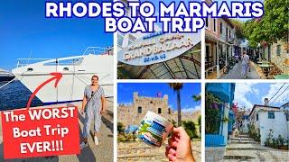 Marmaris, Turkey Vlog - We Went On The Boat Trip From HELL!