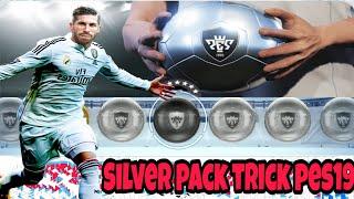 Silver pack black trick pes19 | first black ball pes19