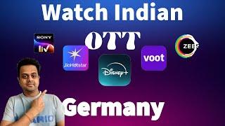 Watching Indian OTT's in Germany on Fire TV II Disney Hotstar I JIOcinema I SonyLIV I Surfshark vpn